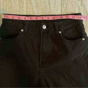 H&M wide leg twill pants